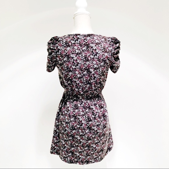 Forever 21 floral dress 💜🖤 - Picture 2 of 4